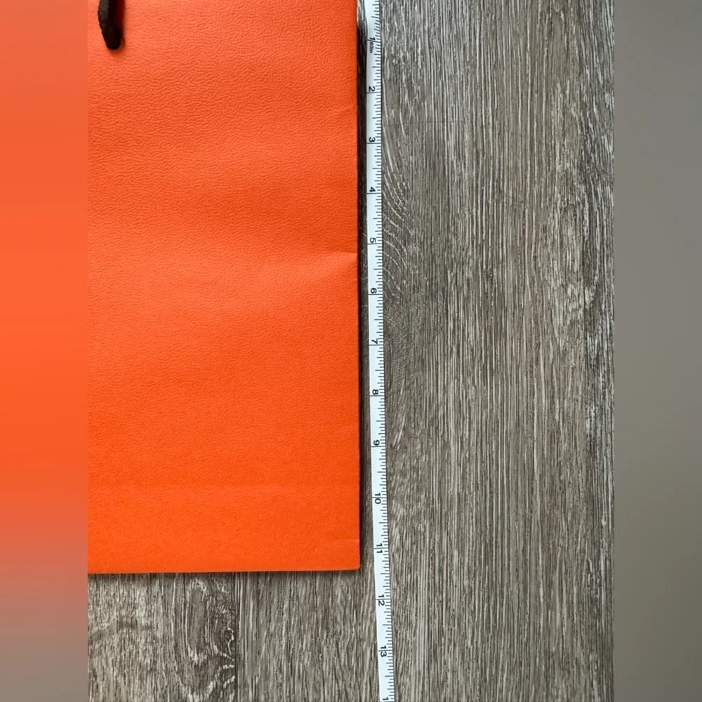 Hermès Apple Watch Orange Shopping Bag Authentic Hermes Packaging Large Gift